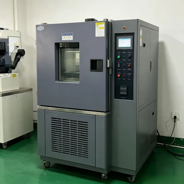 High and low temperature environmental testing chamber for wireless headsets, guaranteeing stable performance in extreme climates for global B2B clients.