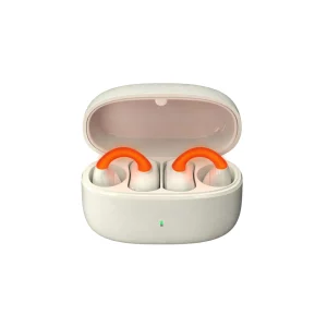 YONGYUNG® YYZT-K5-C white open-ear sports headset with ear-clip design, professional factory OEM/ODM wholesale supply.
