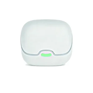 YONGYUNG® YYZT TWS earbuds charging case closed view, OEM/ODM professional audio manufacturing.
