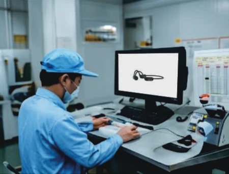 Pengpai Century factory overview incoming quality control process