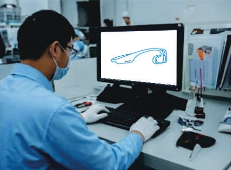 Pengpai Century factory overview outgoing quality control