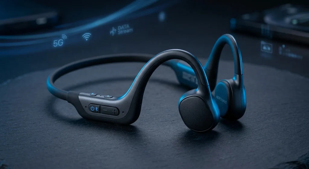 Modern bone conduction headphones for sports and swimming Bluetooth 5.3 vs Bluetooth 5.4 for bone conduction headphones