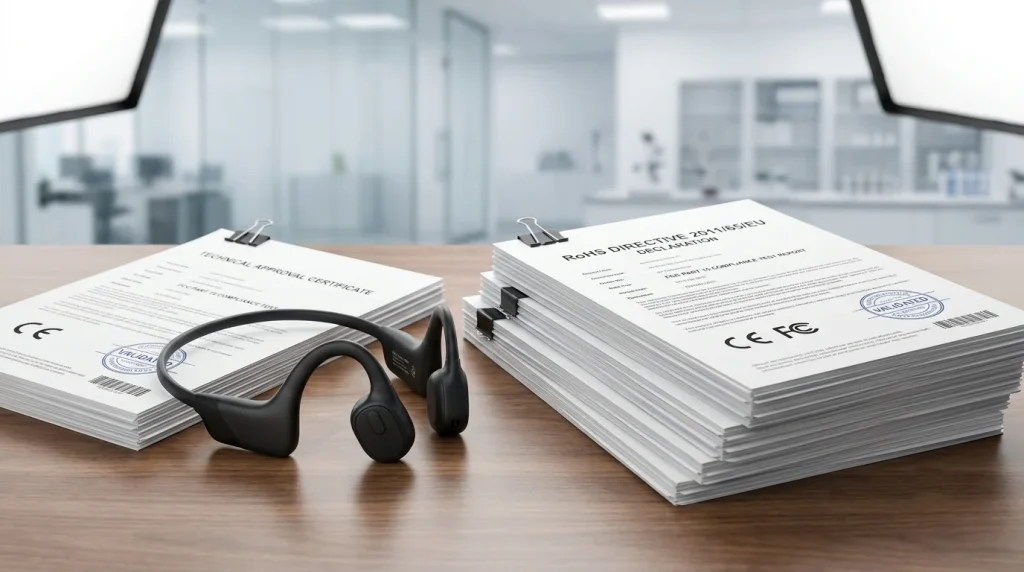 Certifications for OEM bone conduction headphones manufacturer