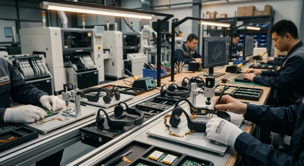 OEM bone conduction headphones manufacturing lead time