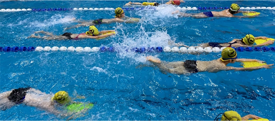 YONGYUNG swimming headphones used in swim training