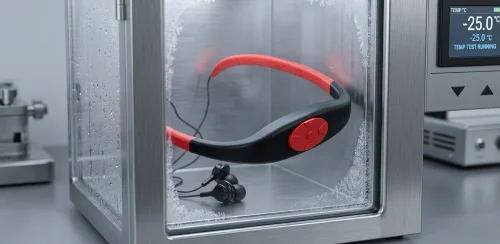 waterproof MP3 headphones high and low temperature cycle test