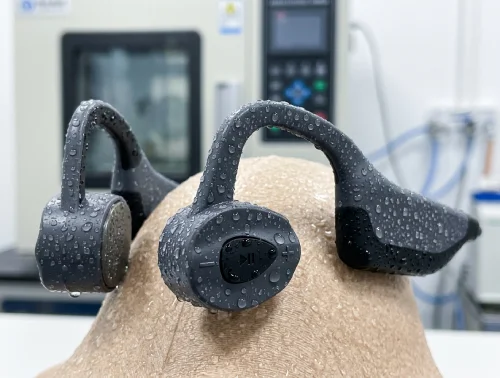 K7 sweat resistant sports headphones quality control test
