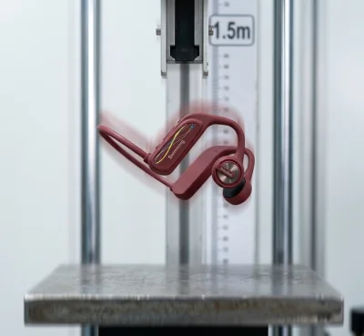 K9 shock resistant headphones drop impact test
