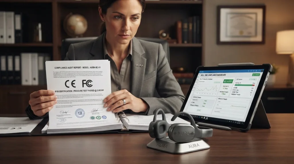 Private label bone conduction headphones certifications and compliance standards