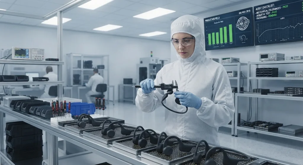 reliable private label bone conduction headphones manufacturer factory audit