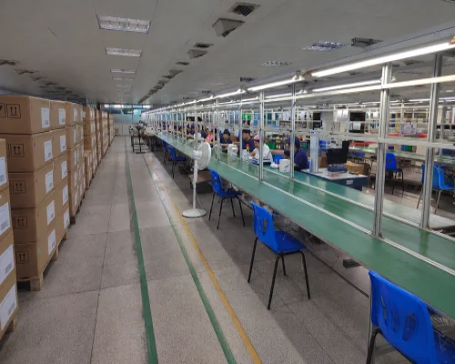 YONGYUNG finished product packaging area and custom brand logistics