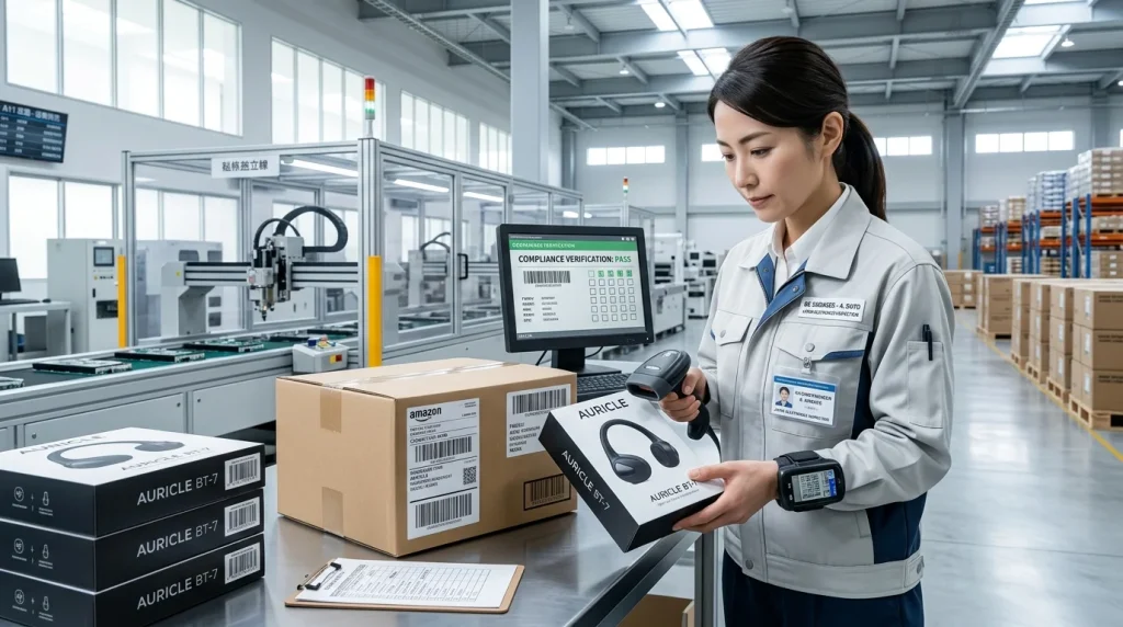 OEM bone conduction headphones manufacturer providing FBA-compliant packaging and labeling