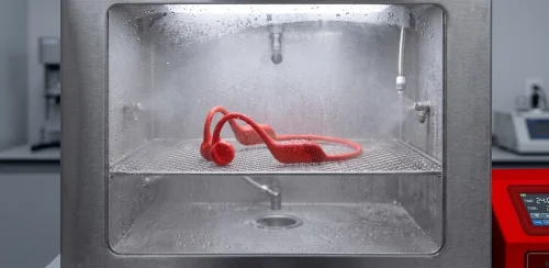 Y10 bone conduction headphones salt spray corrosion reliability test