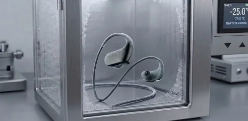Y15 bone conduction headphones extreme temperature cycle test