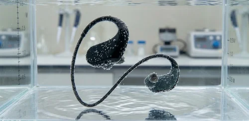 Y15 IP68 waterproof bone conduction headphones deep water test