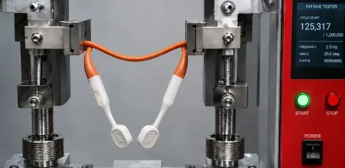 Y16 titanium alloy headband fatigue bending durability test