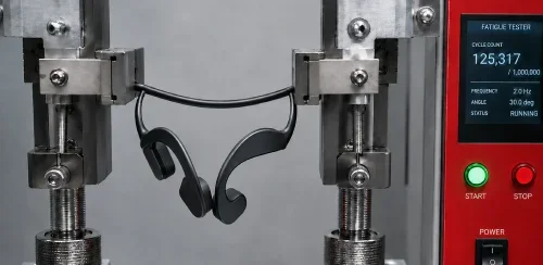 Y8 titanium alloy headband fatigue bending durability test