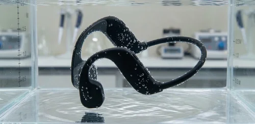 Y8 IPX8 waterproof bone conduction headphones deep water test